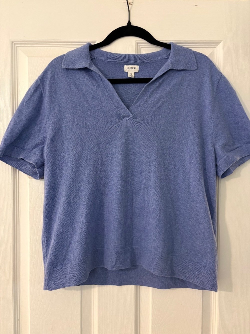 J. Crew Factory Collared Short Sleeve Polo Top